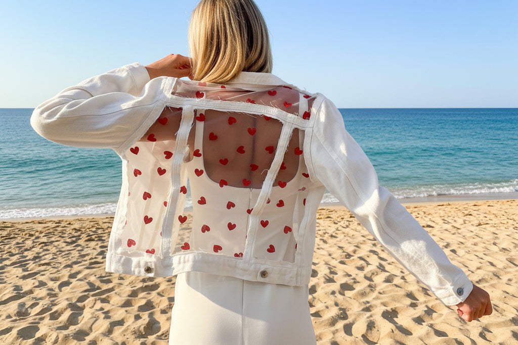 Cupid Jacket in white